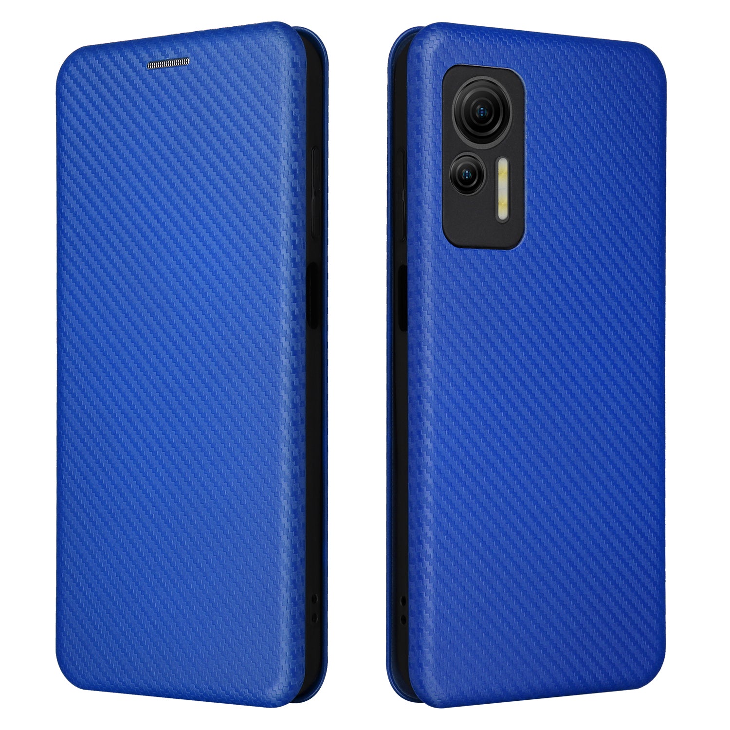 For Ulefone Note 14 Anti-scratch Phone Case Card Slot PU Leather Magnetic Auto-absorbed Stand Carbon Fiber Texture Phone Cover For Ulefone Note 14 Anti-scratch Phone Case Card Slot PU Leather Magnetic Auto-absorbed Stand Carbon Fiber Texture Phone Cover